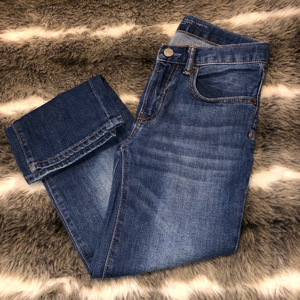 Gap kids straight leg jeans